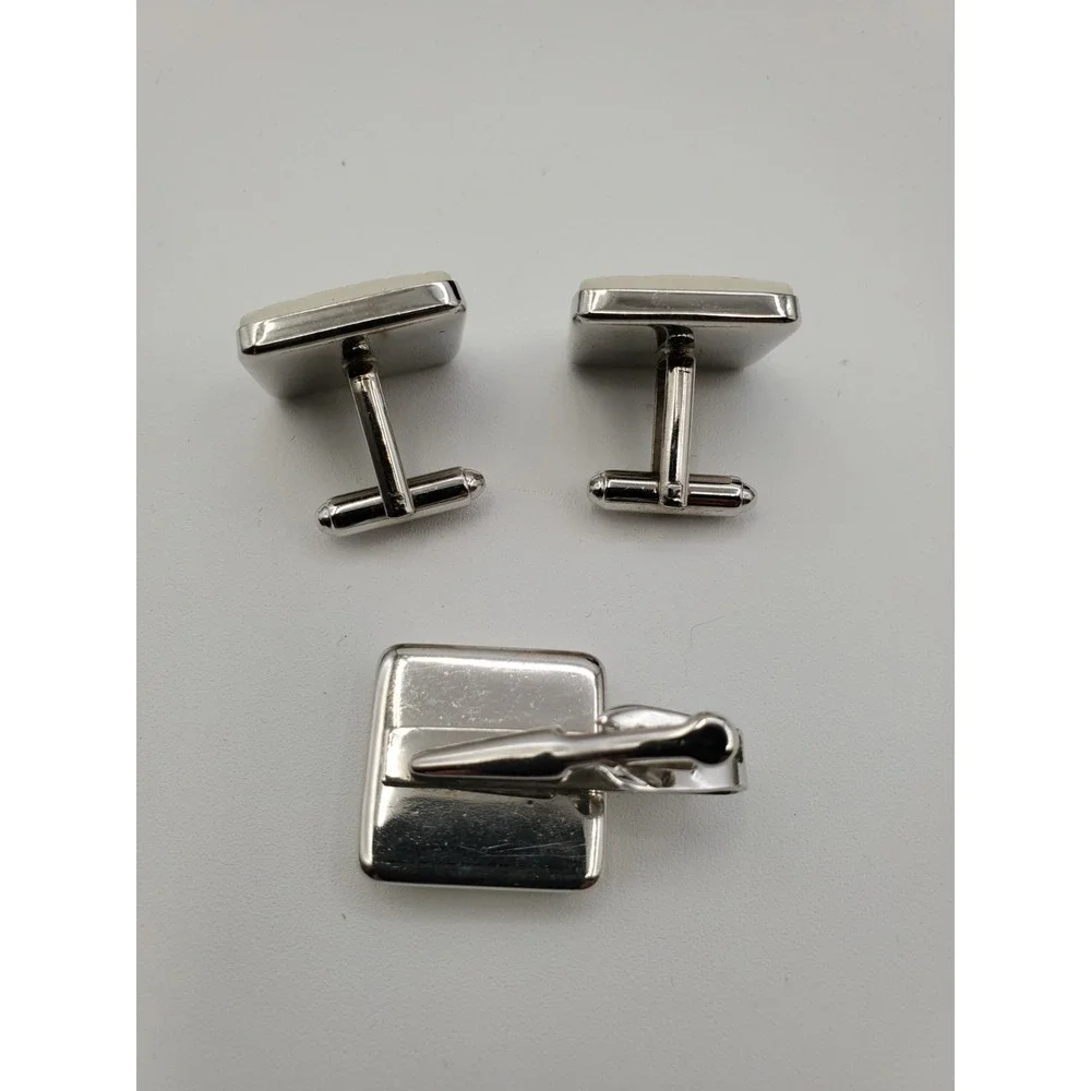 Vtg British Royal Guard Buckingham Palace Men Cufflinks Tie Clip